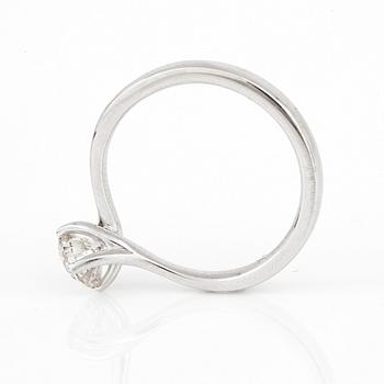 RING, med briljantslipad diamant, ca 0,60 ct.