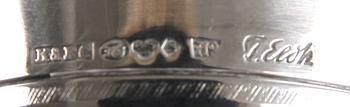 SKÅLFAT, 2 st, silver, Tore Eldh, Ceson, Göteborg 1958 o 1961.