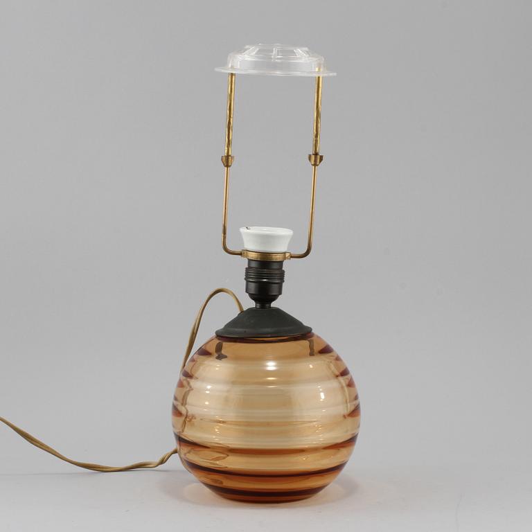 BORDSLAMPA, art déco, 1900-talets första hälft.