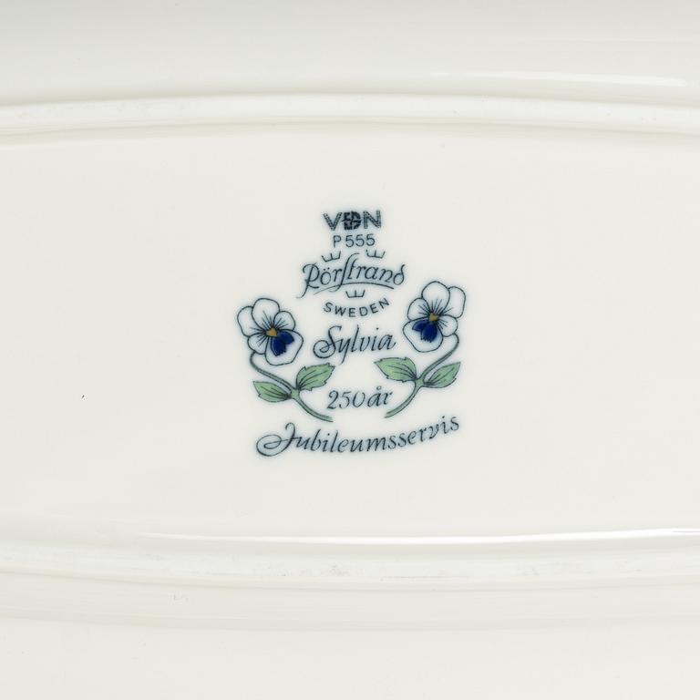 Sylvia Leuchovius, dinner service, 53 pieces, "Sylvia", 250th Anniversary service, Rörstrand.