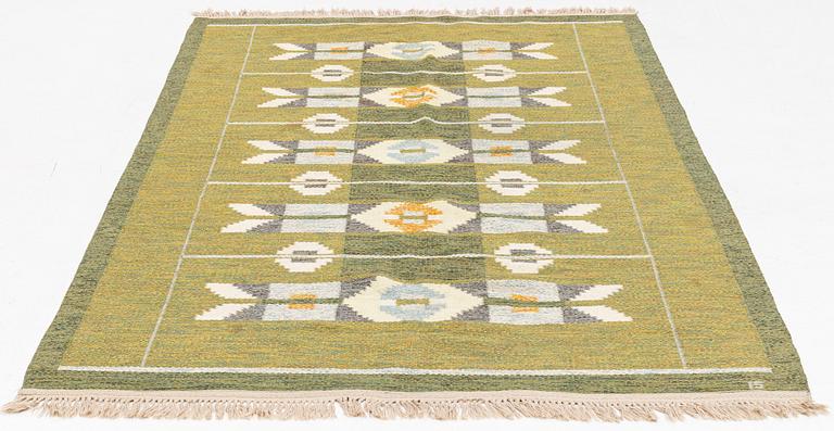 Ingegerd Silow, a flat-weave carpet, circa 246 x 156 cm.