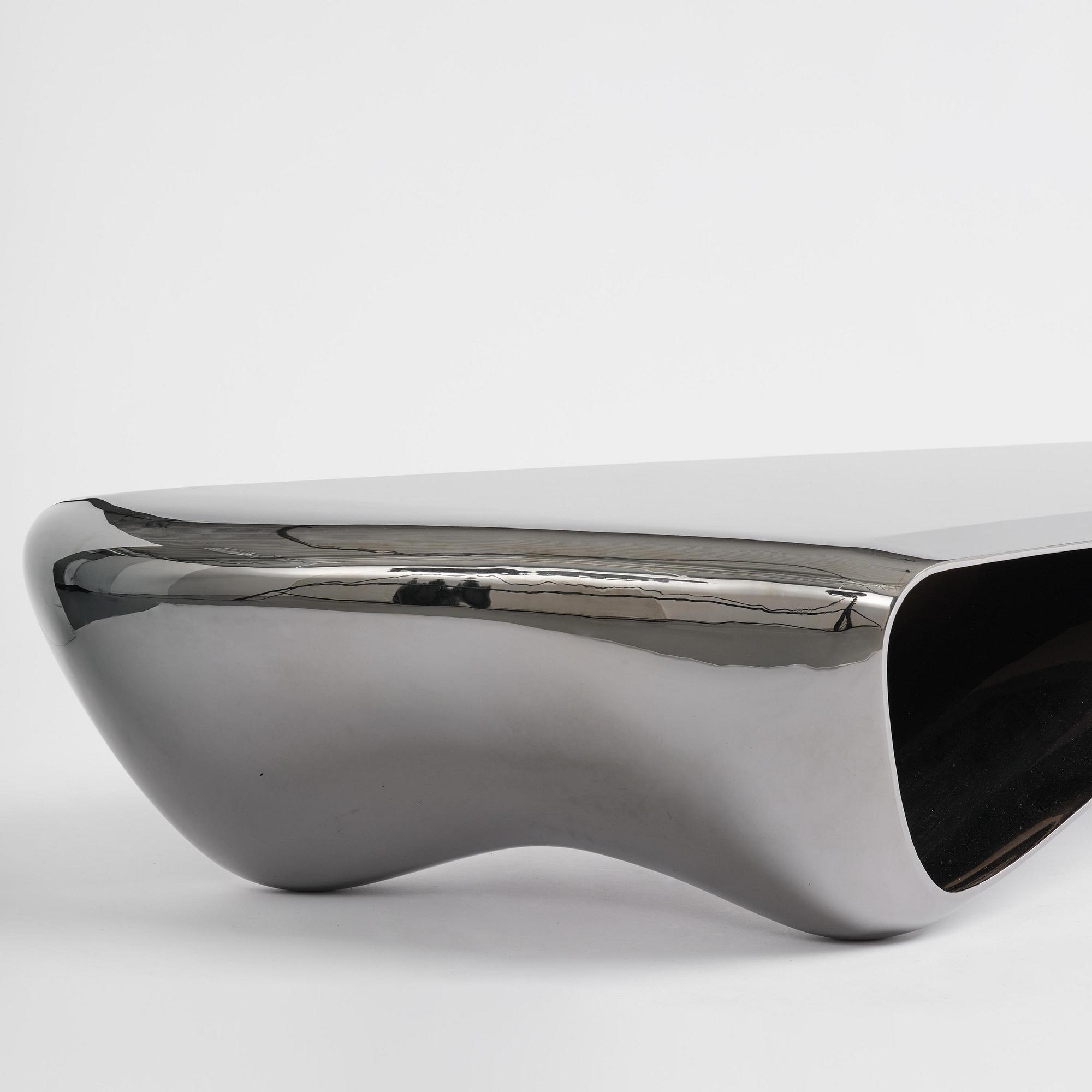 Johan Jonsson, a "Luscious Two" (Black Edition) coffee table/sculpture, ed. 6 + 2 AP, executed 2013-2014.