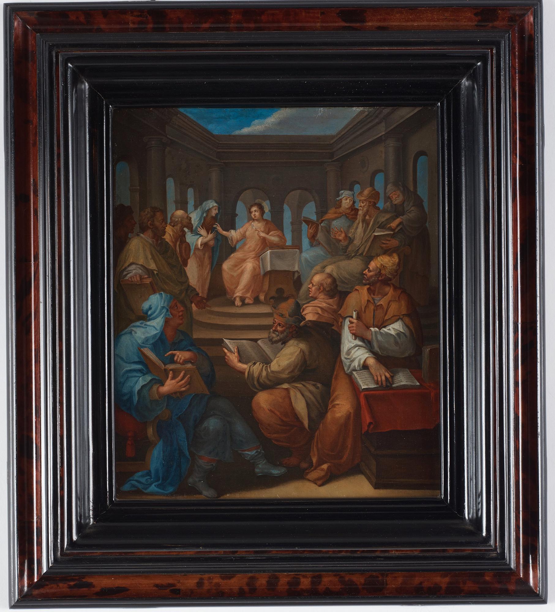 Andreas von Behn, The Adoration of the Magi and Christ among the Doctors, a pair.