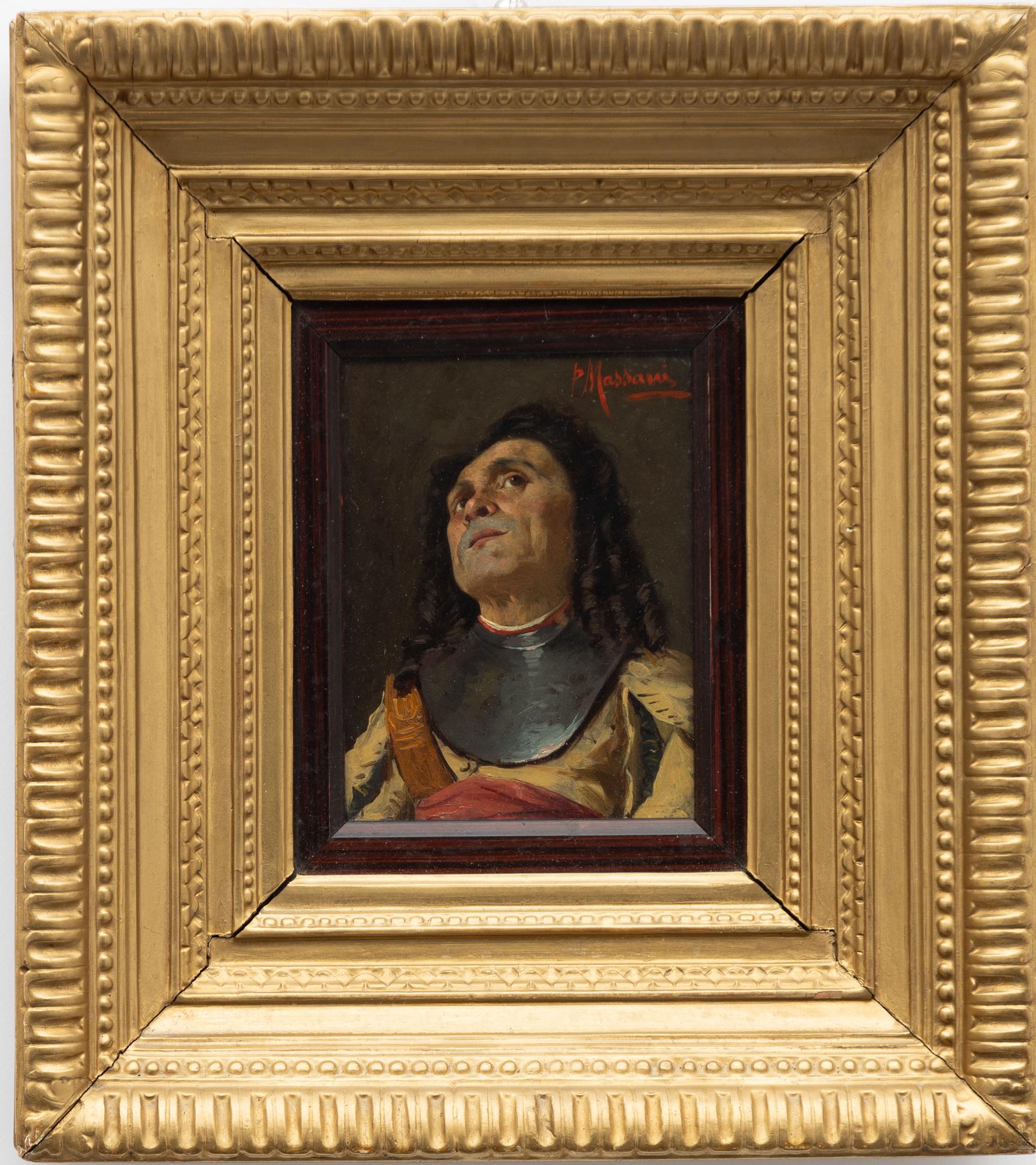 Pompeo Massani, Man with a gorget.