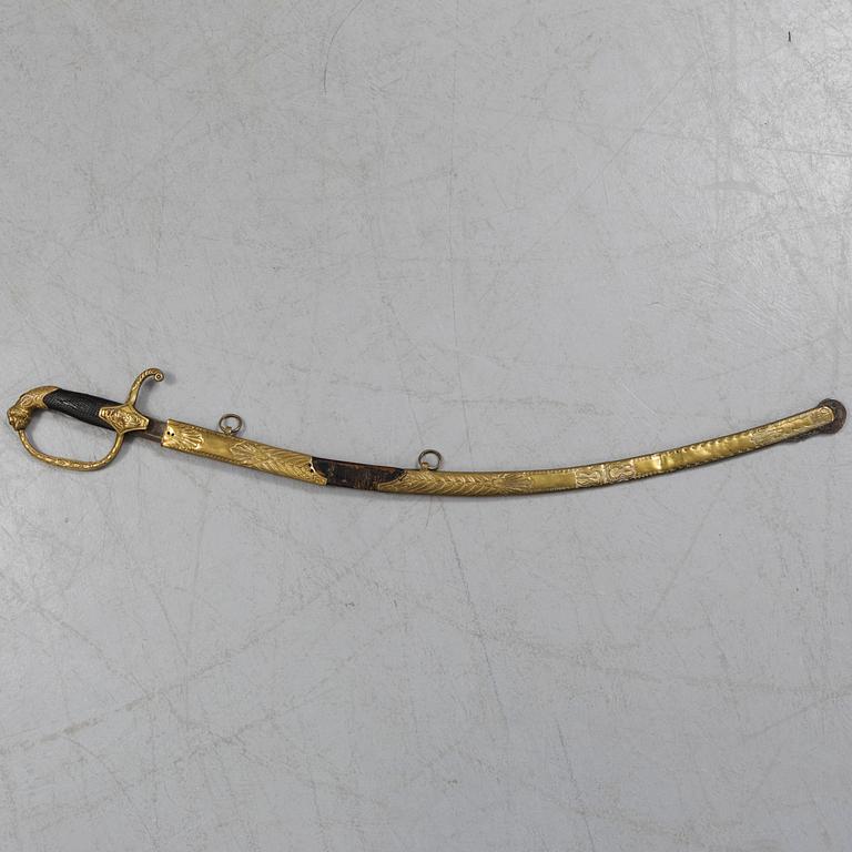 A Swedish sabre ca 1820.