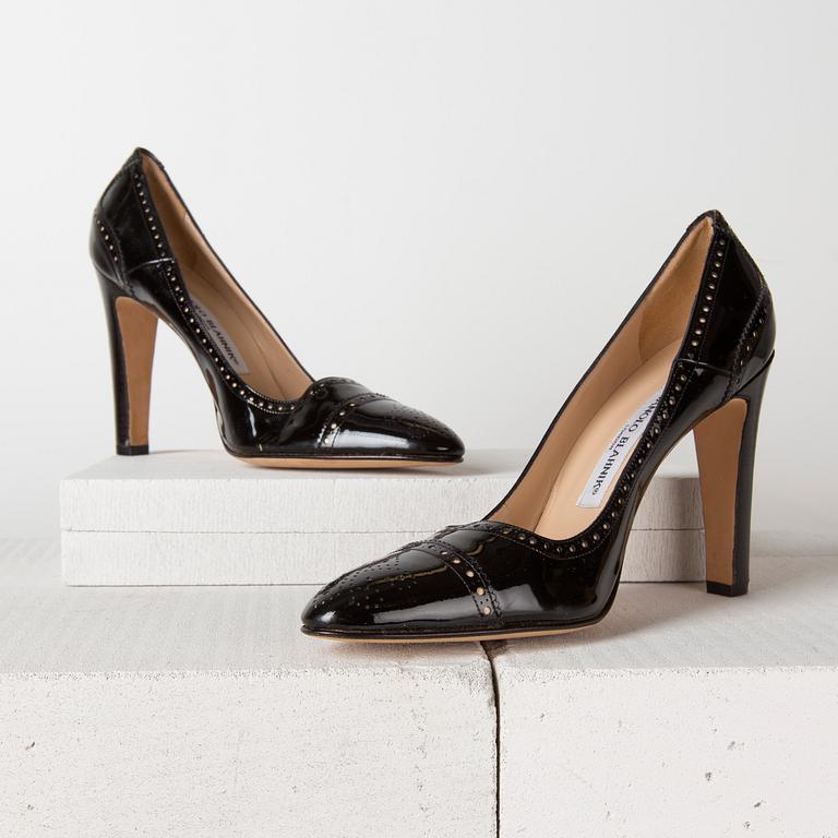 PUMPS, Manolo Blahnik, storlek 40.