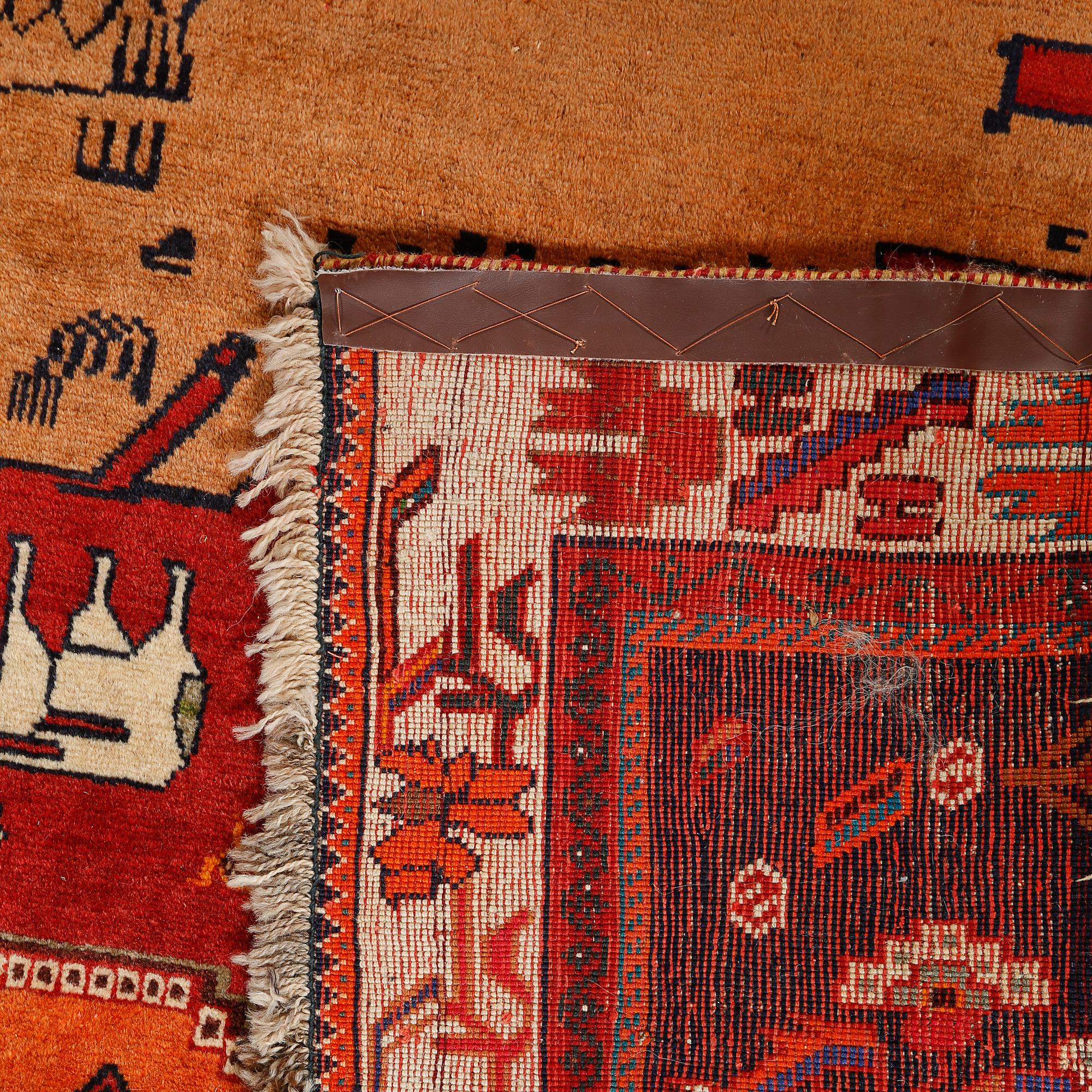 MATTA, Gashgai, sent 1900-tal, 200x130 cm.