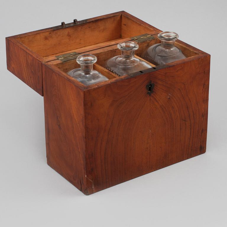 FLASKSCHATULL, 1800-tal.