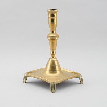 LJUSSTAKE, brons, 1600-tal.