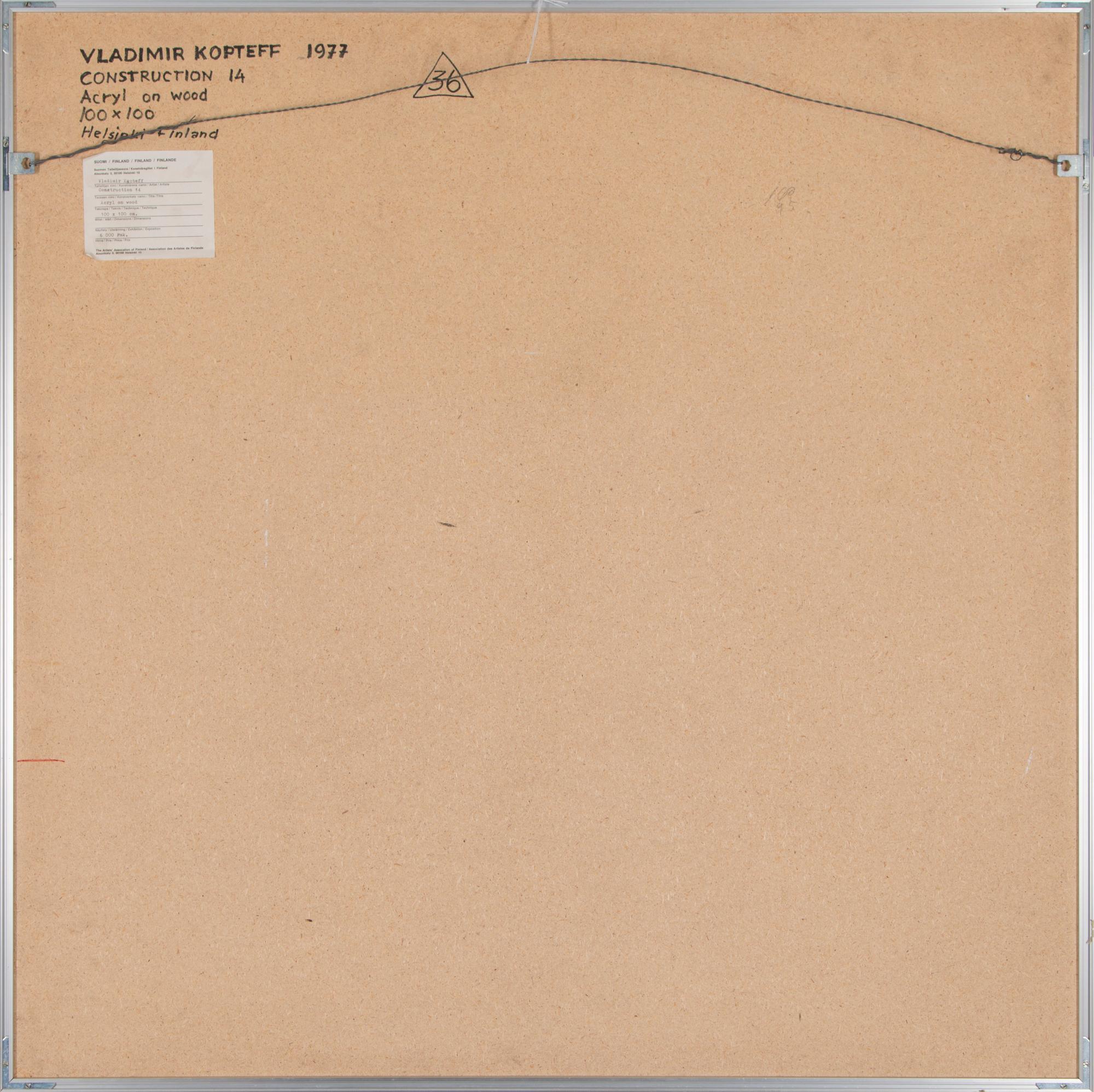 VLADIMIR KOPTEFF, "CONSTRUCTION 14".