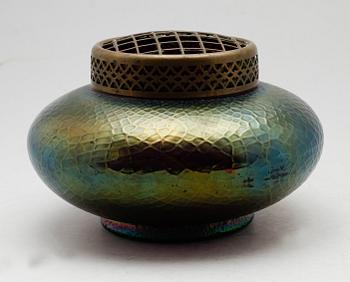 VAS, glas, jugend, sekelskiftet 1900, sign LCT.