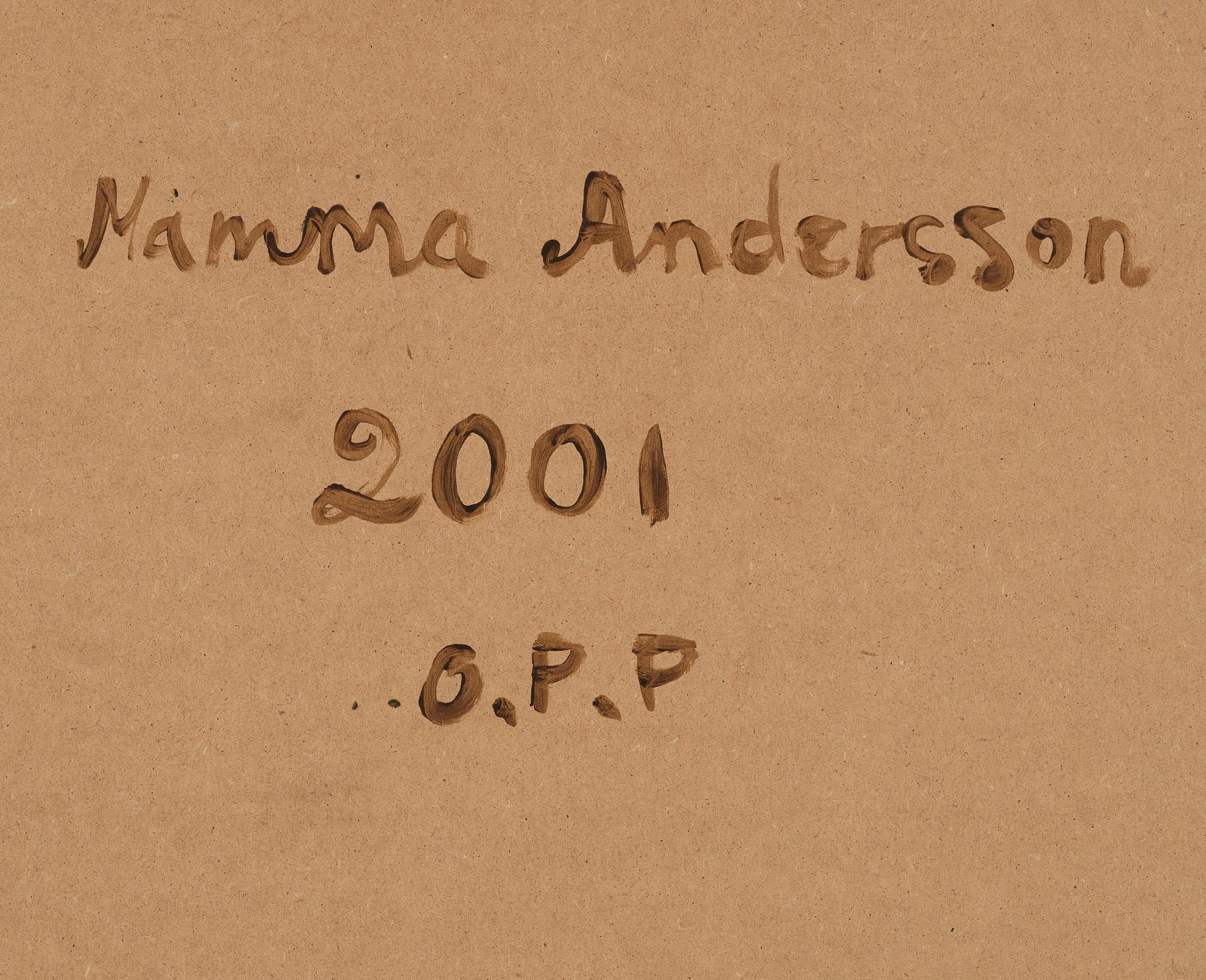 Mamma Andersson, "Många träd i skogen stå".