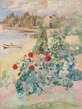 Pekka Halonen, Flower splendor at the shore.