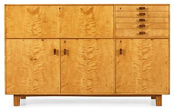 485. An Axel Larsson birch cabinet by Svenska Möbelfabrikerna Bodafors, ca 1935.