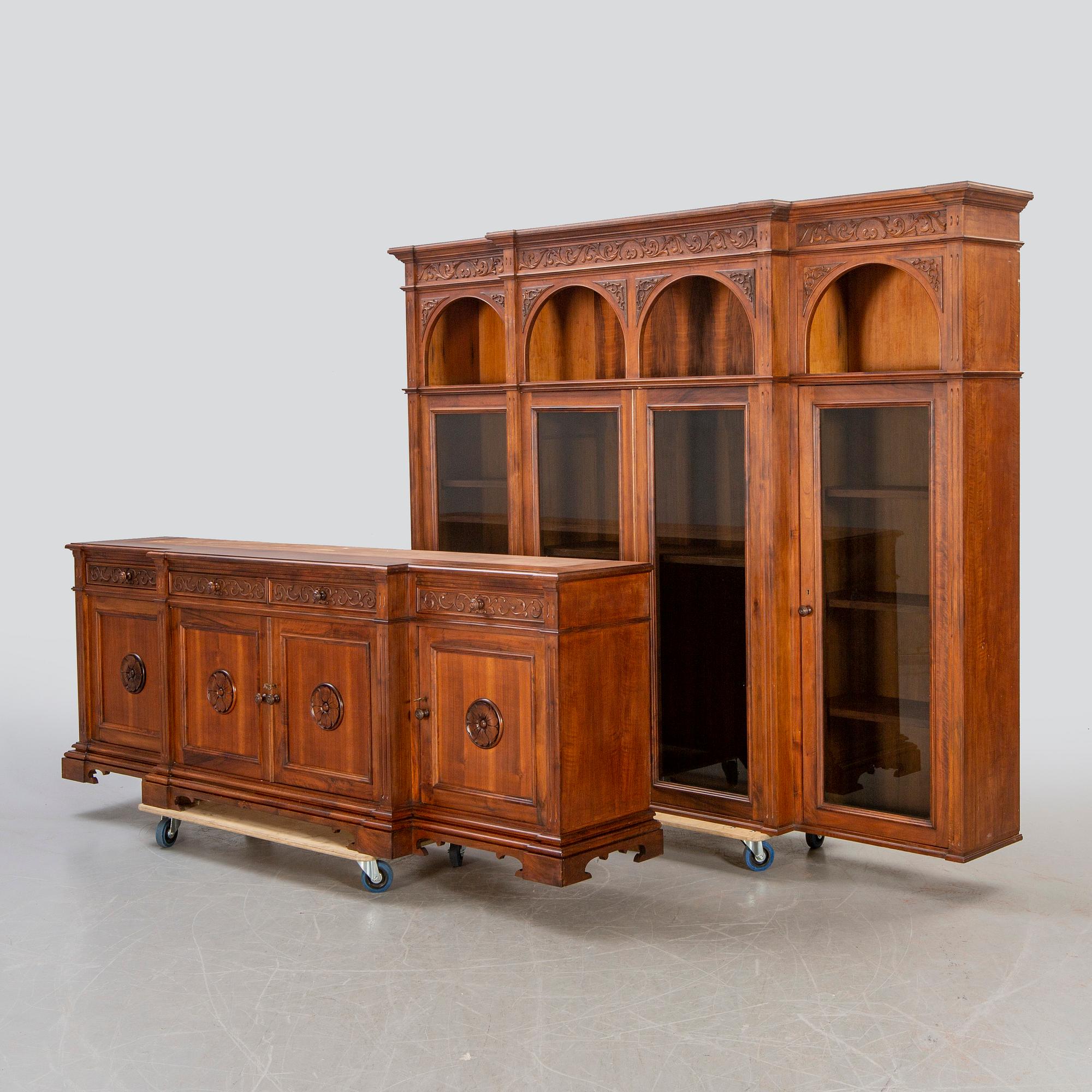 A display cabinet modern.