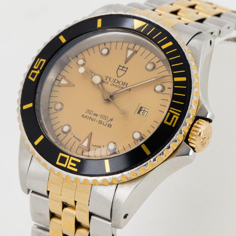 TUDOR, Prince Oysterdate, Mini-Sub (200m-660ft), wristwatch, 32 mm.