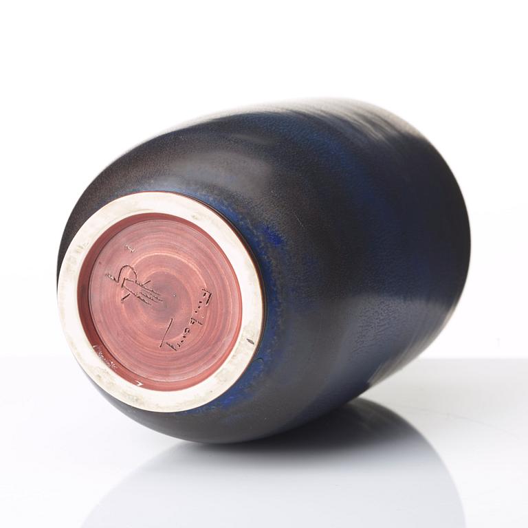 Berndt Friberg, a stoneware vase, Gustavsberg studio, Sweden 1967.