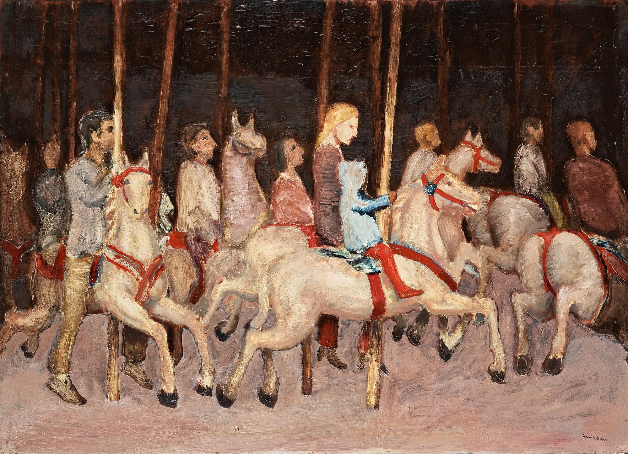 Bertram Schmiterlöw, "Karusellen i Antibes" (The carousel in Antibes).