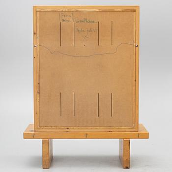 Roland Wilhelmsson, Hall furniture, 2 pieces, signed.