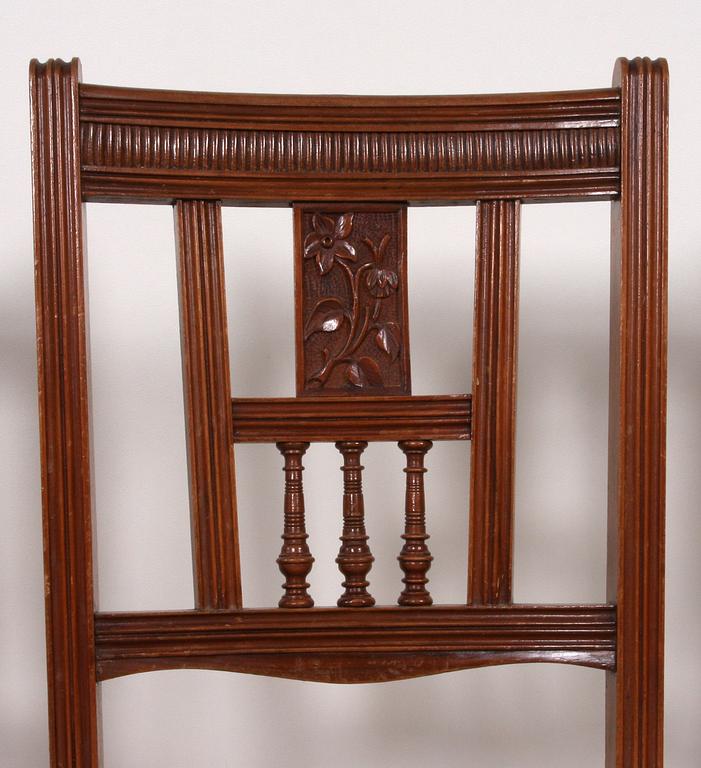 MATSALSGRUPP, 11 delar, bl a 1800-tal.