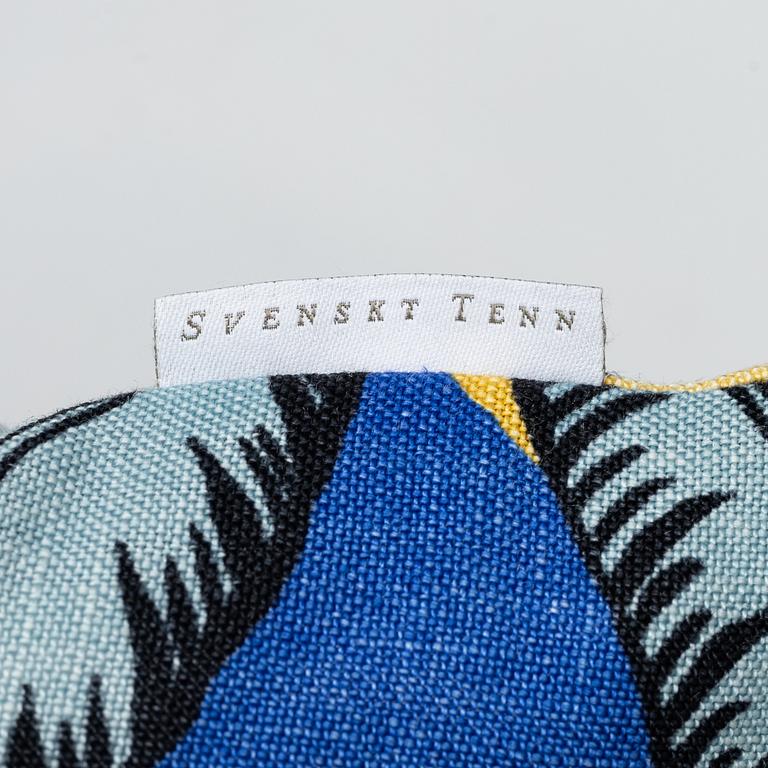 Firma Svenskt Tenn, three linen cushion covers.