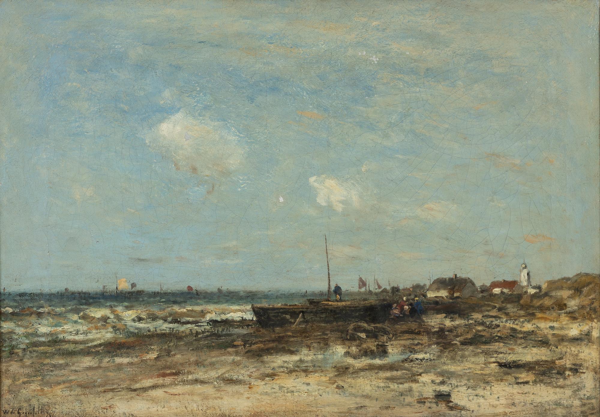 Wilhelm von Gegerfelt, Fishing Village, France.