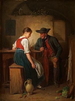 259. Friedrich Friedländer von Mahlheim, På värdshuset.