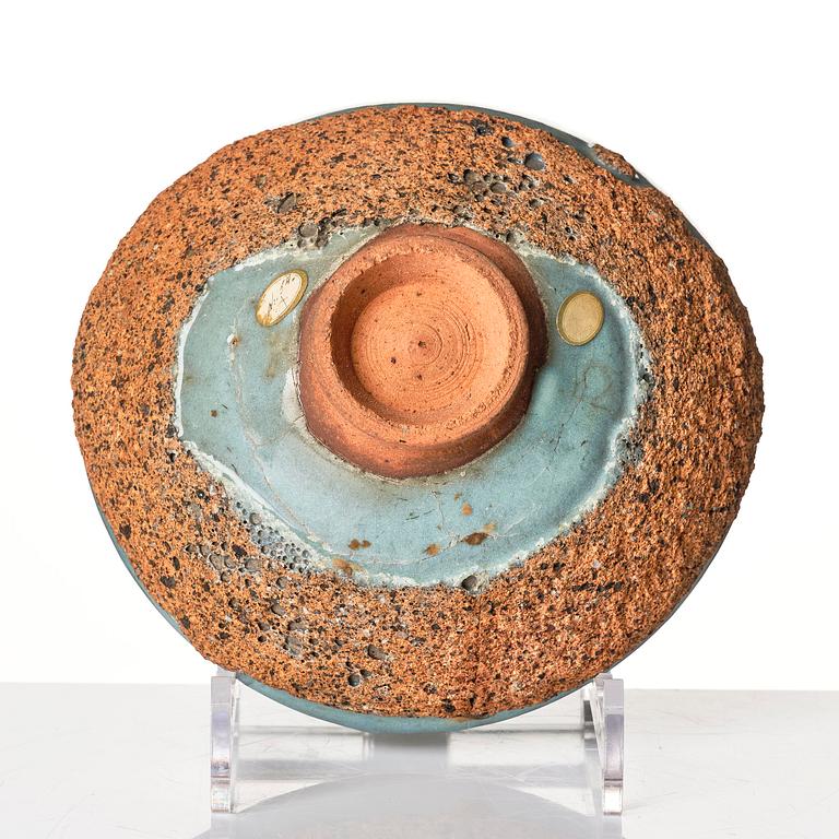 A Jun glazed purple splashed bowl 'study piece', Sung/Yuan dynasty.