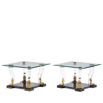 345. A pair of side tables from Mariner, Spain, 1988.