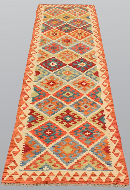 A runner, Kilim, ca 286 x 80 cm.