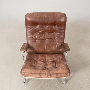 Bruno Mathsson, armchair, "Karin" for DUC`X late 20th century.