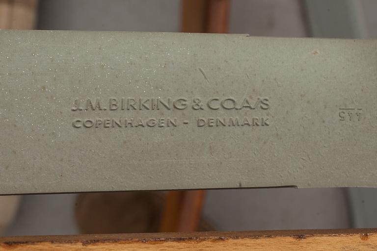 FÅTÖLJER, ett par, Danmark 1900-talets andra hälft.