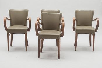 KARMSTOLAR, 4 st, 1900-tal.