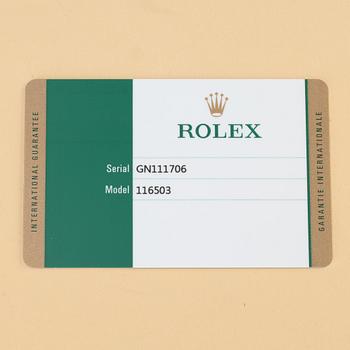 Rolex, Cosmograph, Daytona, ca 2017.