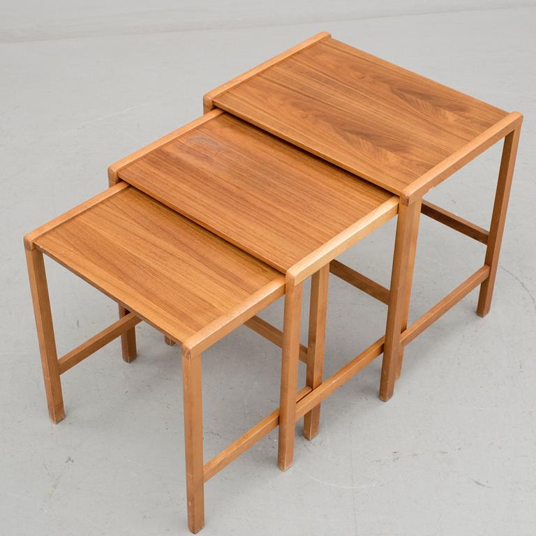 SATSBORD, 3 delar, 1950/60-tal.