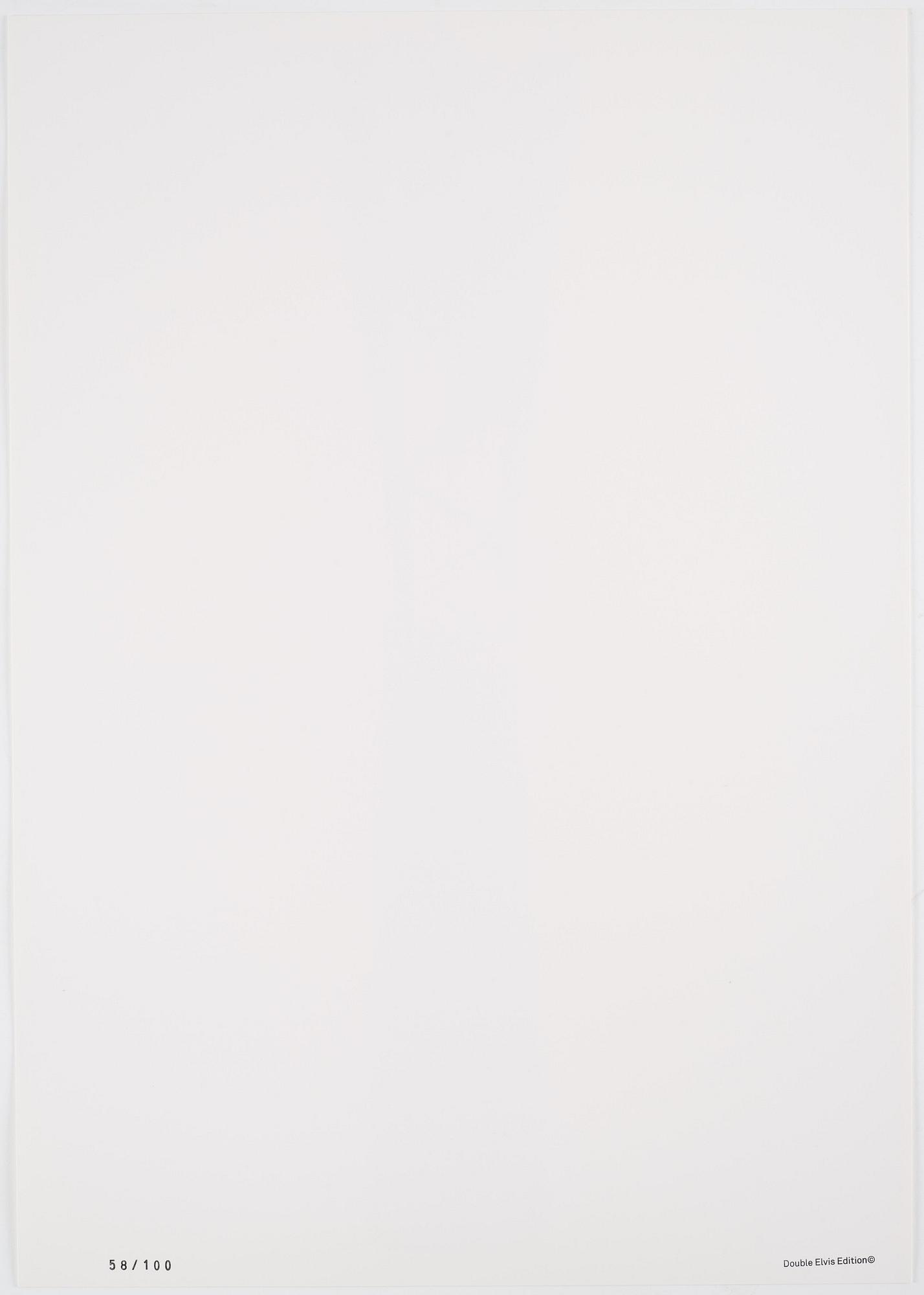 Double Elvis Edition Portfolio, 2010.