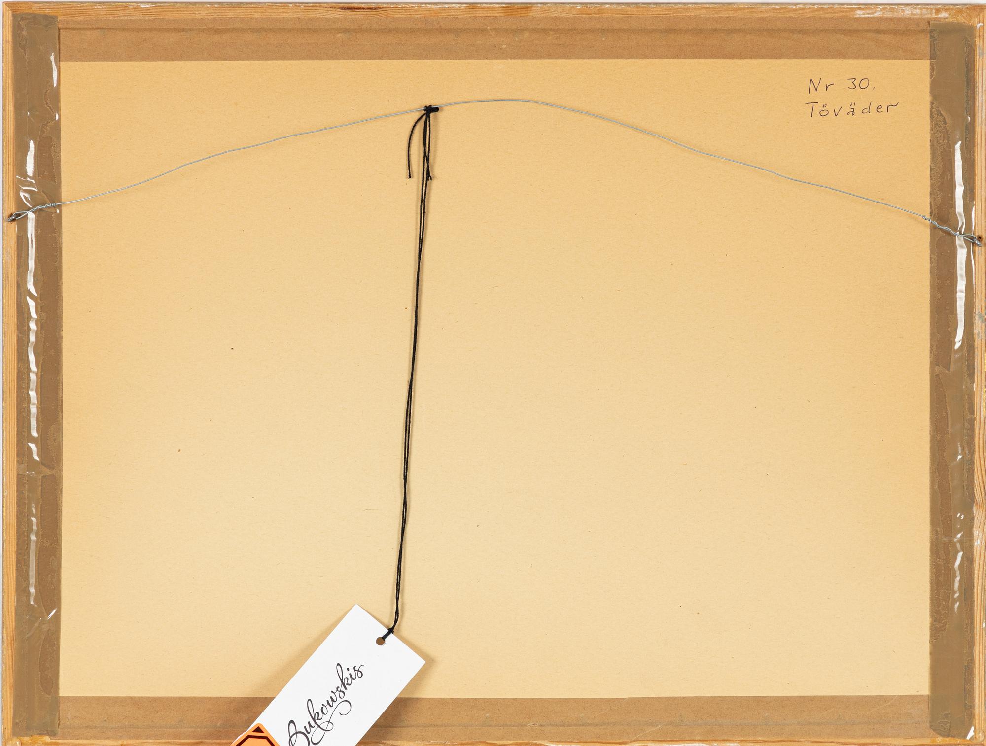 Oskar Bergman, "Töväder".