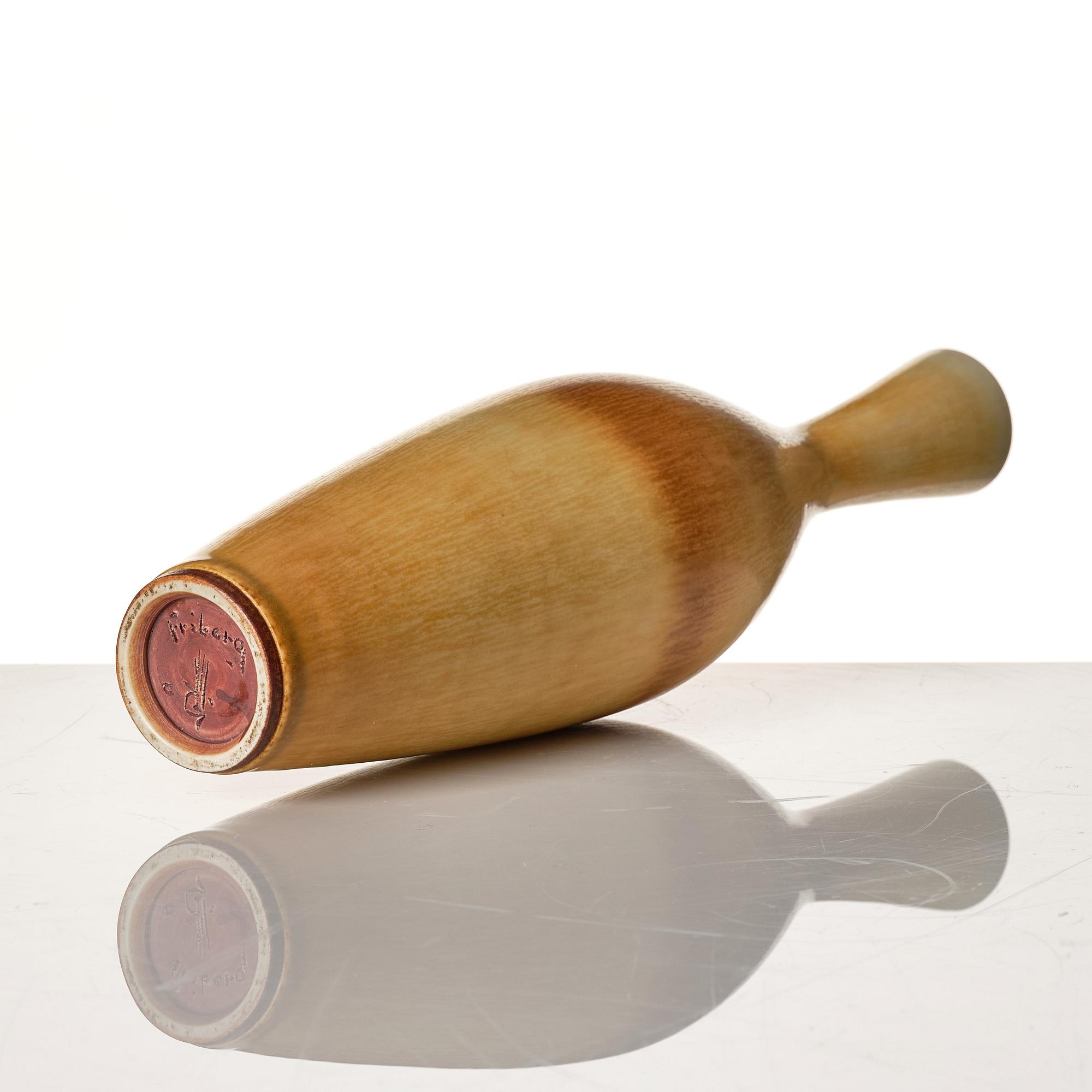 Berndt Friberg, a stoneware vase, Gustavsberg studio, Sweden 1961.