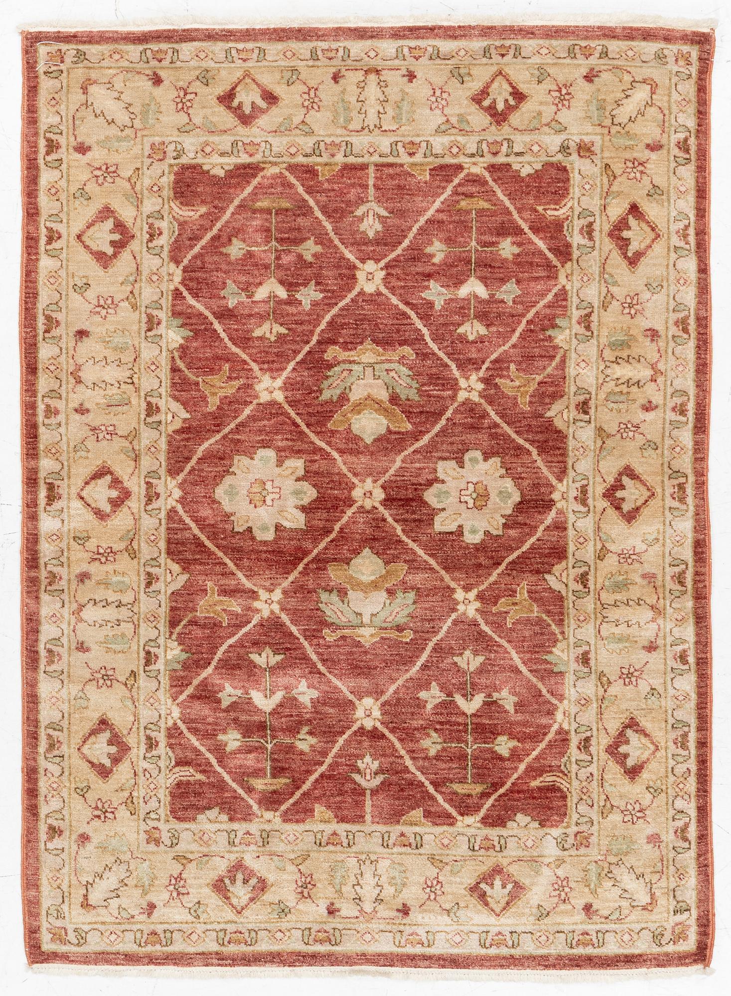 Matta, Ziegler-mönster, ca 190 x 140 cm.