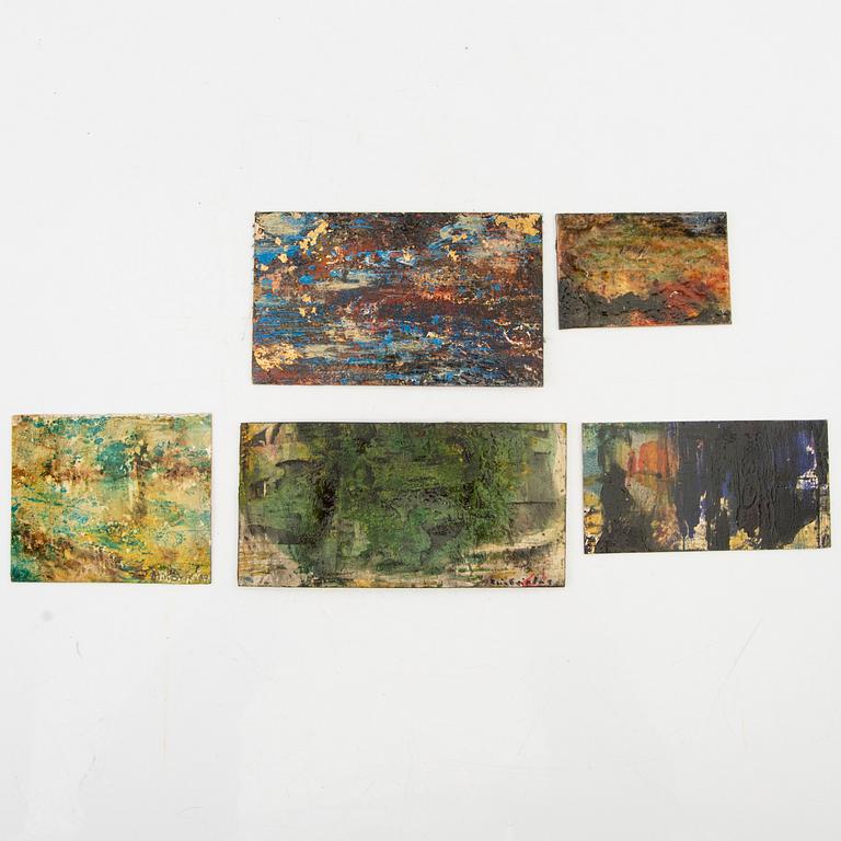Elin Svipdag, a collection of 56 miniature paintings.