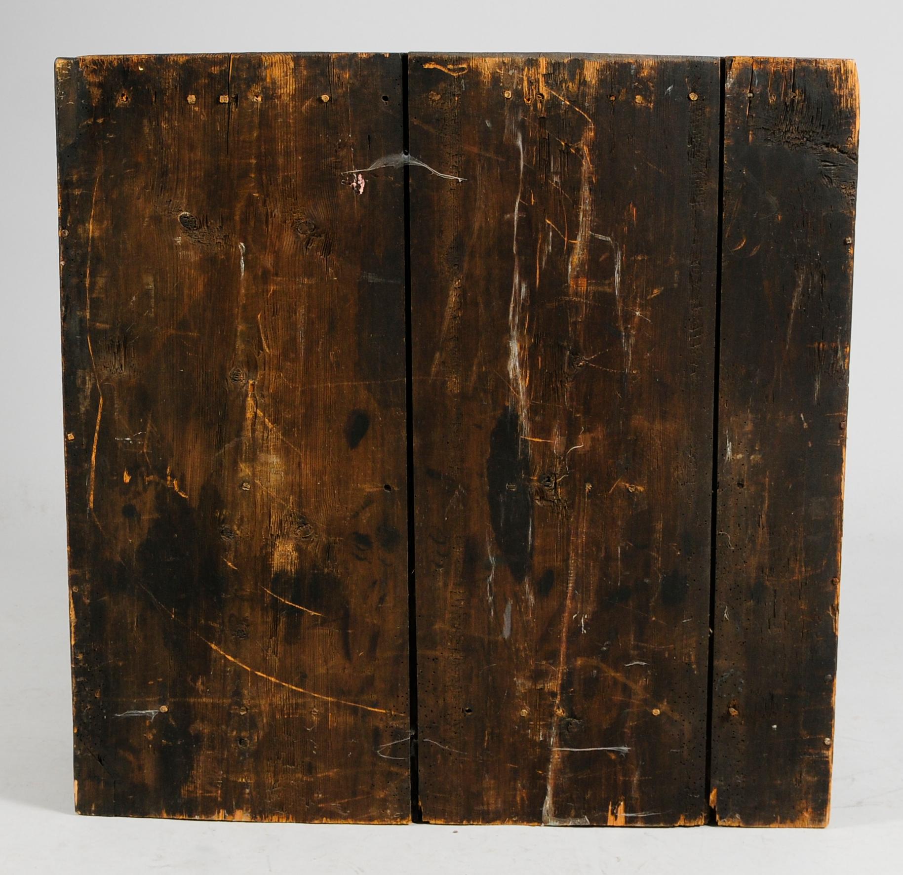 ÖVERSKÅP, 1800-tal, allmoge.