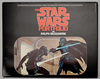 THE STAR WARS PORTFOLIO, 3 mappar, Ralph McQuarrie, 1970/80-tal.