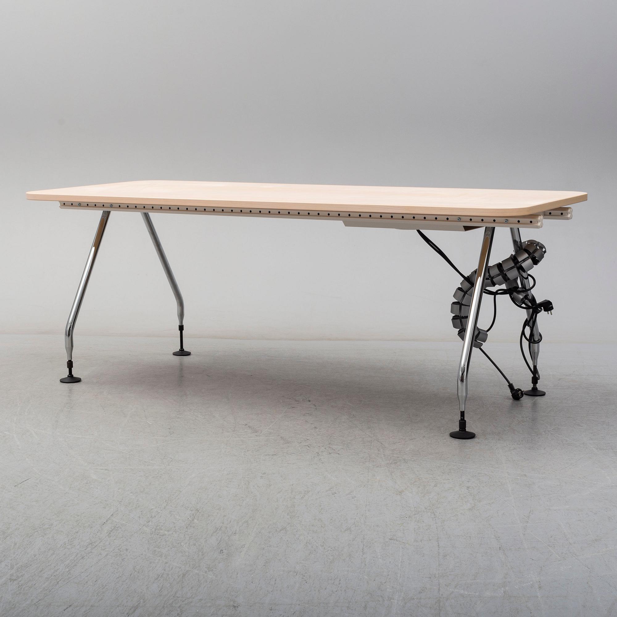 An 'Ad Hoc' desk by Antonio Citterio, Vitra.