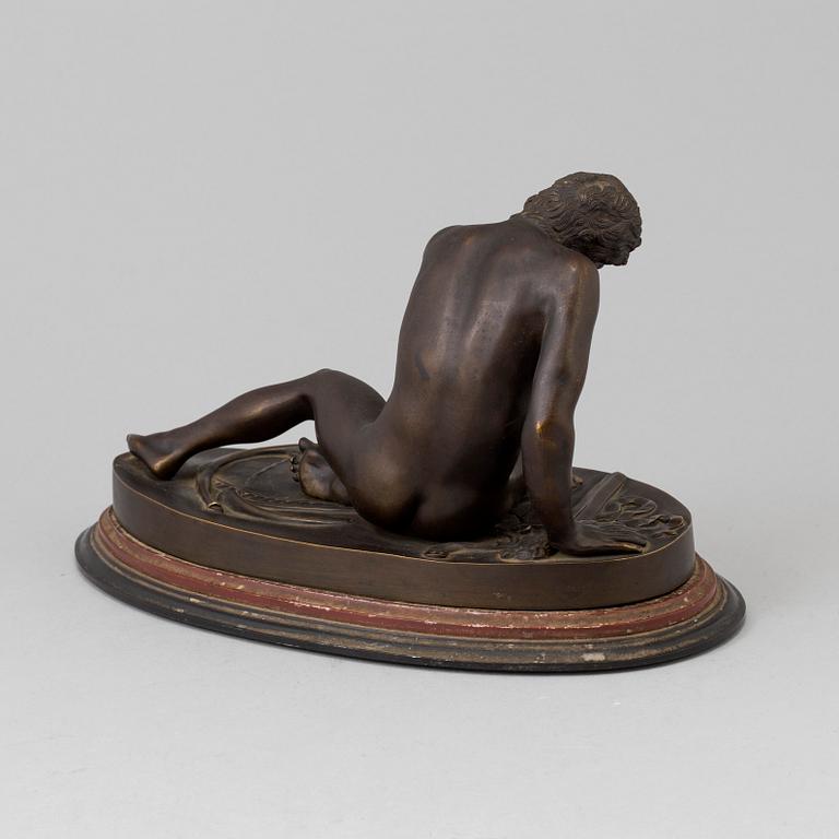 SKULPTUR, brons, 1800-talets andra hälft.