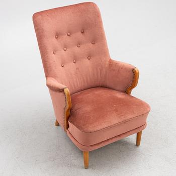 Armchair, mid-20th Century, probably Svante Skogh, Seffle Möbelfabrik.