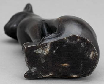KATTSTATYETT, brons, egyptiserande, 1900-tal.