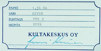DIAMANT, briljantslipad 1,54 ct D-E (River) / VVS2.