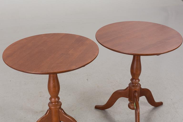 TWO "KROGSTA" TABLES by Ikea 1990´s.