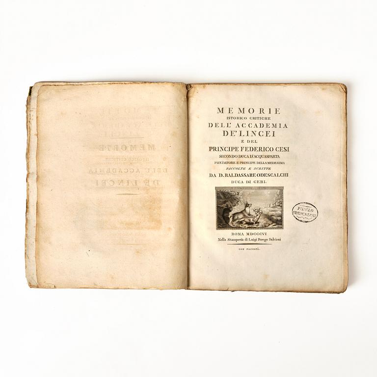 Including letters from Cesi to Galileo.