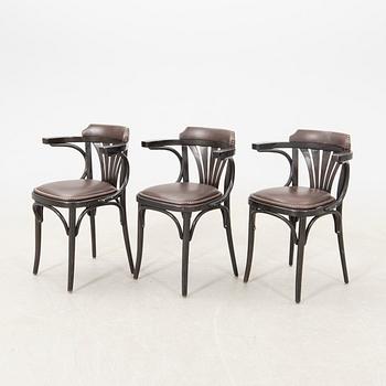 Armchairs 6 pcs model no 24 Thonet 21st century.